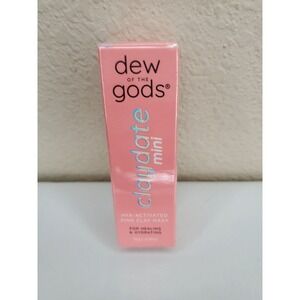 New In Box Dew‎ of the Gods Claydate Mini Pink Clay Mask Travel Size ~ Sealed